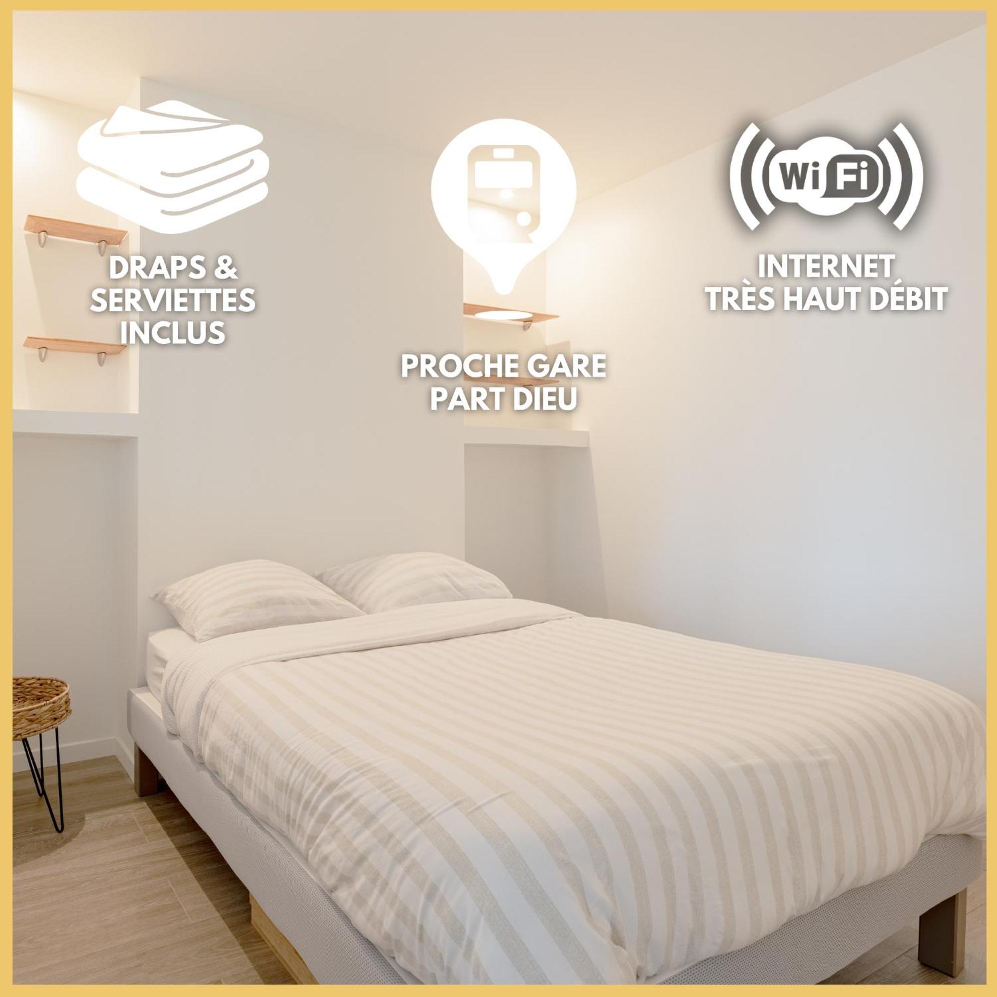 Le Lac - Appartement 15' Partdieu Et Bellecour Lyon Bagian luar foto